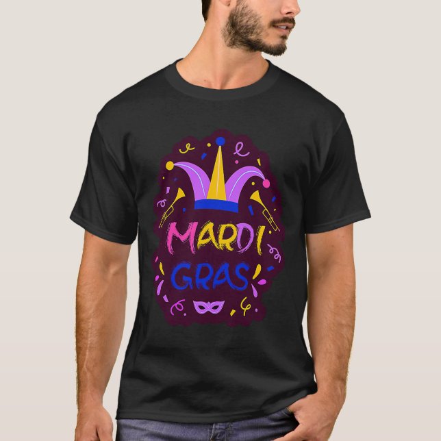 Camiseta mardi gras carnival fest new orleans 1 (Anverso)