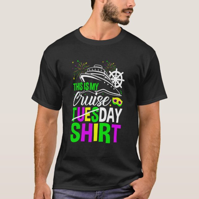 Camiseta Mardi Gras Celebrations parade Boat This is My Cru (Anverso)