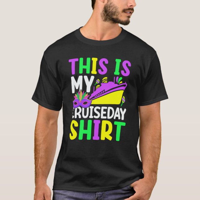Camiseta Mardi Gras Celebrations parade Boat This is My Cru (Anverso)
