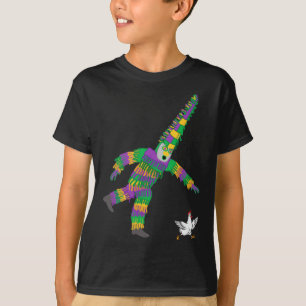 Camiseta Mardi Gras Chicken Jester Cultivo de grasa animal