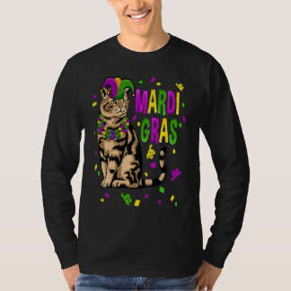 Camiseta Mardi Gras Clothe For Women Men Carnival Jester Ca