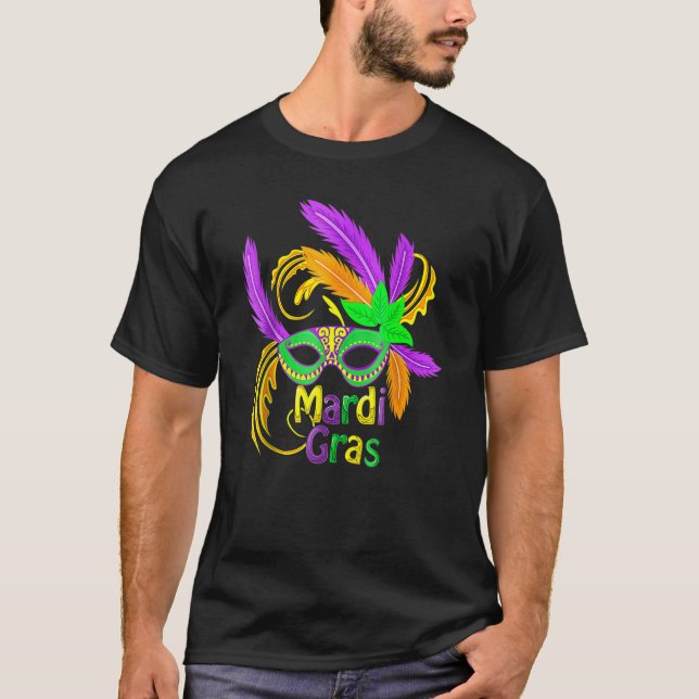 Camiseta Mardi Gras Cool Pancake Tuesday Holiday Funny Gift (Anverso)