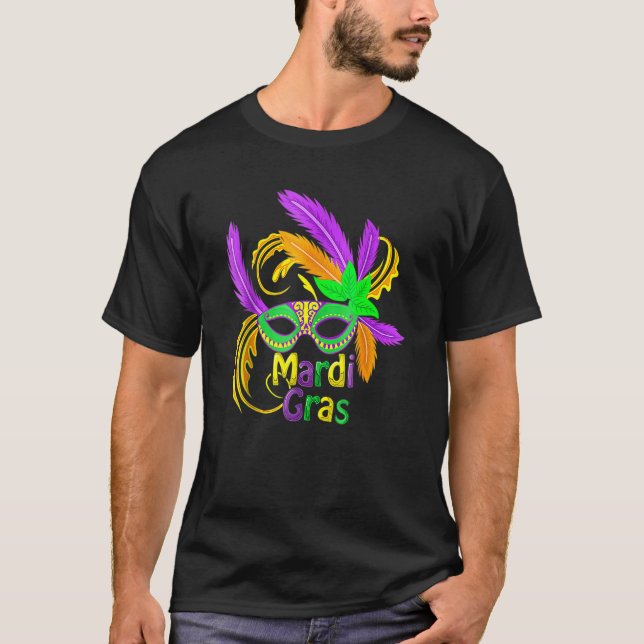 Camiseta Mardi Gras Cool Pancake Tuesday Holiday Funny Gift (Anverso)