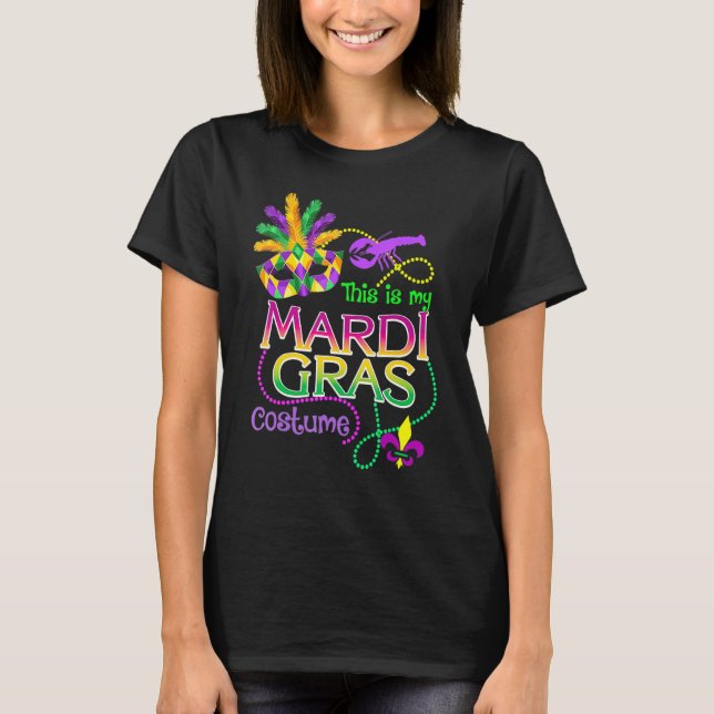 Camiseta Mardi Gras Costume It's a Mardi Gras Thing Beads a (Anverso)