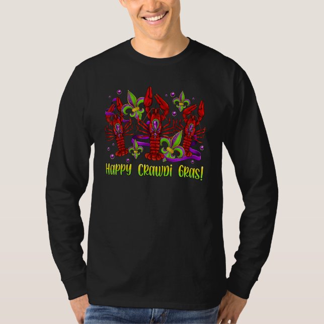 Camiseta Mardi Gras Crawfish Costume Shirt Carnaval Party T (Anverso)
