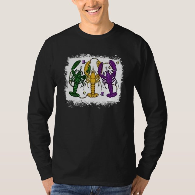 Camiseta Mardi Gras Crawfish Happy Mardi Gras Matching Carn (Anverso)