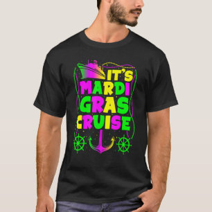 Camiseta Mardi Gras Cruise Mask Cruise Ship Fiesta