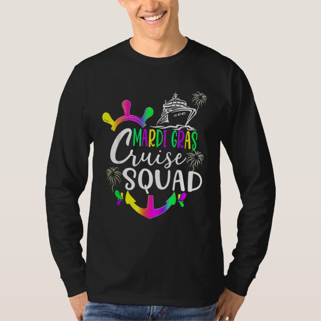Camiseta Mardi Gras Cruise Squad 2023 Matching Group_8 (Anverso)