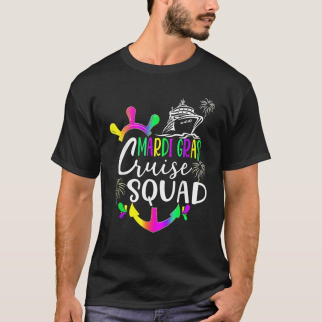 Camiseta Mardi Gras Cruise Squad 2023 Matching Group_8 (Anverso)