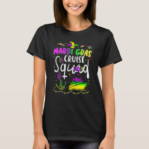 Camiseta Mardi Gras Cruise Squad Mating Group New Orleans