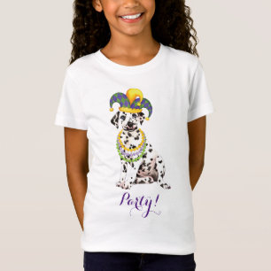Camiseta Mardi Gras Dalmatian