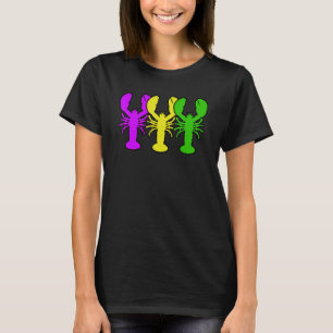 Camiseta Mardi Gras Fat Martes Carnaval Cangrejos de río
