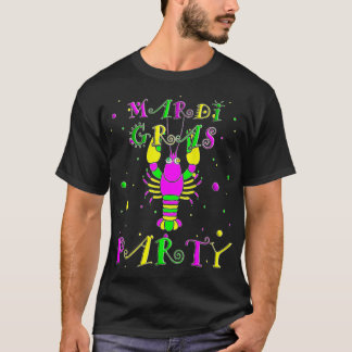 Camiseta Mardi Gras Fiesta Cute Mardi Gras para mujeres