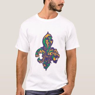 Camiseta Mardi Gras Fleur De Lis