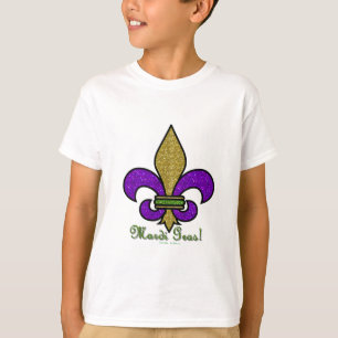 Camiseta Mardi Gras Fleur De Lis