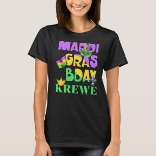 Camiseta Mardi Gras Krewe, cuentas Mardi Gras, divertida Ma