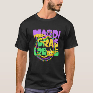 Camiseta Mardi Gras Krewe Mardi Gras cuentas Mardi Gras