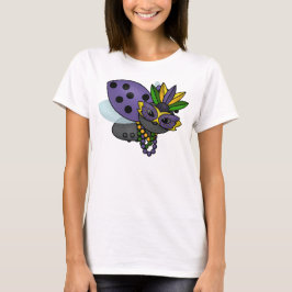 Camiseta Mardi Gras Ladybug T-Shirt