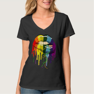 Camiseta Mardi Gras Levanta Disfraz De Carnaval Reina Mardi
