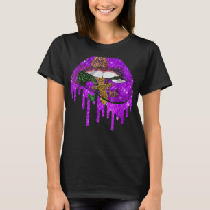 Camiseta Mardi Gras levanta el disfraz del carnaval de la r