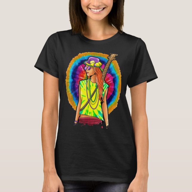 Camiseta Mardi Gras Lidia Corto de Reina Carnaval (Anverso)