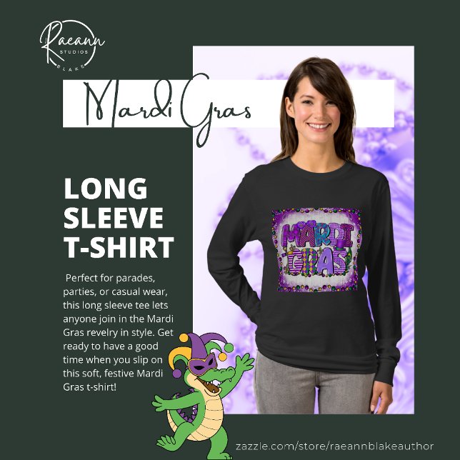 Camiseta Mardi Gras Long Sleeve (Subido por el creador)