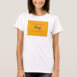 Camiseta Mardi Gras Mask Rouler