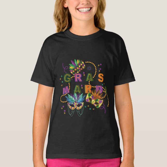 Camiseta Mardi Gras moderno (Anverso)