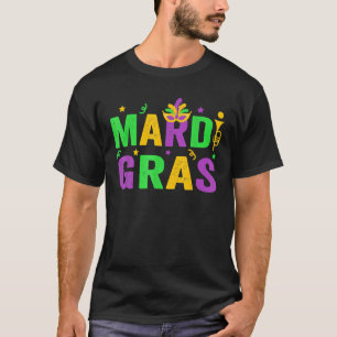 Camiseta Mardi Gras Mujeres Hombres Mardi Gras Niños Mardi 