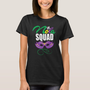 Camiseta Mardi Gras Nola Squad Group New Orleans Louisiana