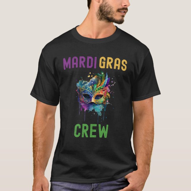 Camiseta Mardi Gras Nueva Orleans Cita Familia (Anverso)