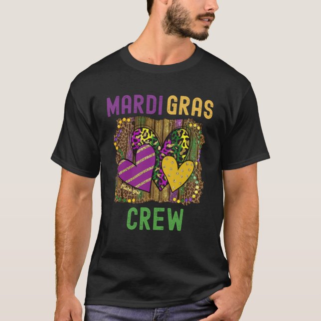 Camiseta Mardi Gras Nueva Orleans Love Quotes Family (Anverso)