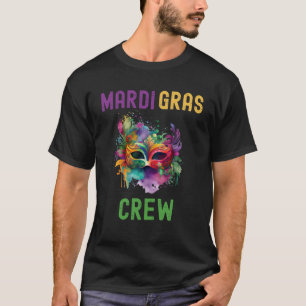 Camiseta Mardi Gras Nueva Orleans Mask Cotes Family
