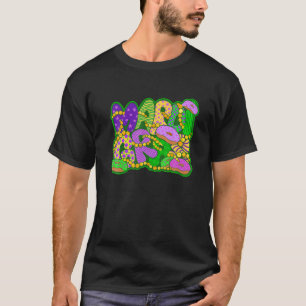 Camiseta Mardi Gras Paczki Donuts Carnaval Fiesta Grap