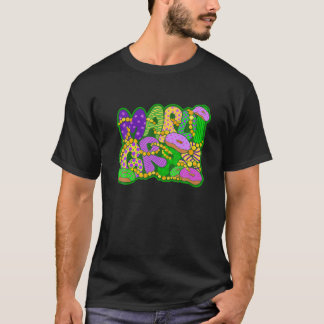 Camiseta Mardi Gras Paczki Donuts Carnaval Fiesta Grap