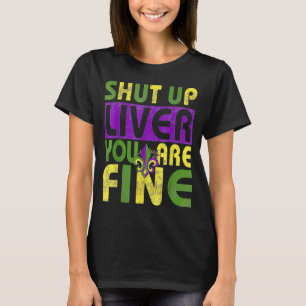Camiseta Mardi Gras Parade Set Cállate La Hepa Estás Bien