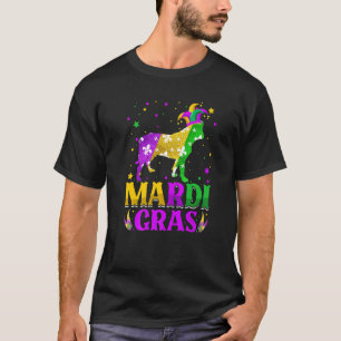 Camiseta Mardi Gras Rottweiler Dog Lover Carnival Jester Pr