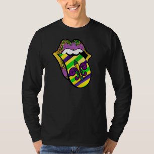 Camiseta Mardi Gras Se Levanta El Disfraz De Carnaval Reina