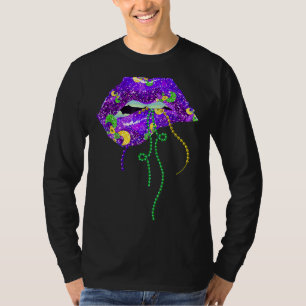 Camiseta Mardi Gras Se Levanta El Disfraz De Carnaval Reina