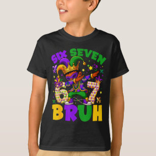 Camiseta Mardi Gras Seis Siete Hermano Ganso Tonto Haciendo
