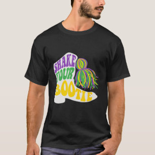 Camiseta Mardi Gras Shake Your Bootie Majorette Boots