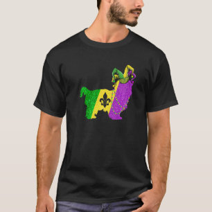 Camiseta Mardi Gras Shih Tzu Perro Mardi Gras Gorras