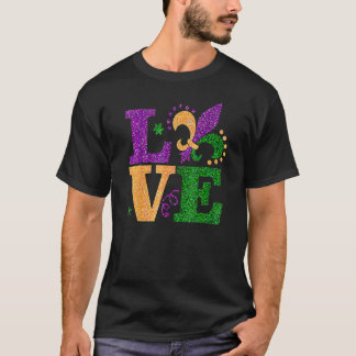 Camiseta Mardi Gras Shirt Love Mardi Gras 2023