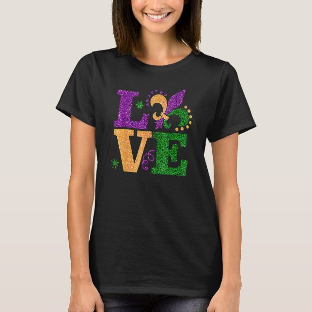 Camiseta Mardi Gras Shirt Love Mardi Gras 2023 (Anverso)