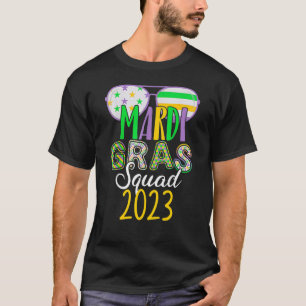 Camiseta Mardi Gras Squad Matching Family Group 2023 New O