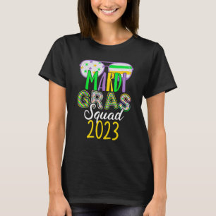Camiseta Mardi Gras Squad Matching Family Group 2023 New O