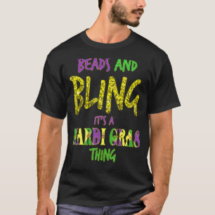 Camiseta Mardi Gras T Camisas Y Bling It's A Mardi Gras