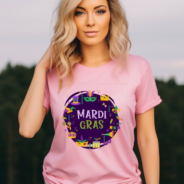Camiseta Mardi Gras T-Shirt (Subido por el creador)