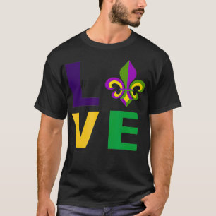 Camiseta Mardi Gras tee I Love Mardi Gras Gift For Fat Tues