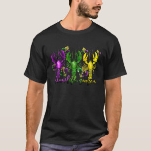 Camiseta Mardi Gras Temporada de Langostas Grasas Martes Nu